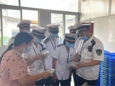 昆明市卫生健康委综合监督执法局对县区餐消联合监督检查工作开展现场指导