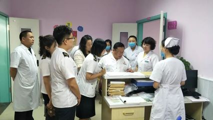 市、区两级卫生计生综合监督执法局领导一行赴我院督导工作