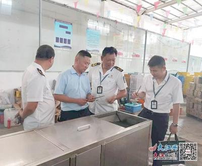 瑞金市开展节前餐饮具消毒专项检查，筑牢节日饮食安全防线